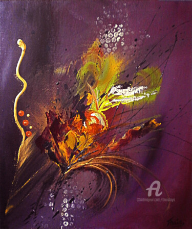Pintura titulada "Woon.jpg" por Thaïs, Obra de arte original, Acrílico