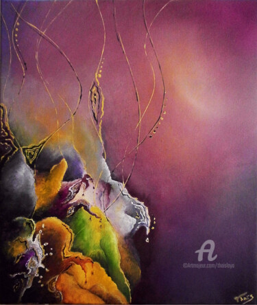 Peinture intitulée "Saskia.jpg" par Thaïs, Œuvre d'art originale, Acrylique