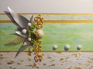 Painting titled "Ess-Klyack" by Thaïs, Original Artwork, Acrylic