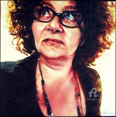"Natalia portrait" başlıklı Tablo Thalita Tonon (SottoSopra) tarafından, Orijinal sanat, Petrol