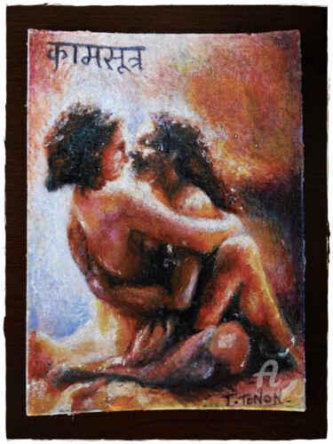 Incisioni, stampe intitolato "Kama Sutra -  कामसूत्र" da Thalita Tonon (SottoSopra), Opera d'arte originale, Stampa digitale