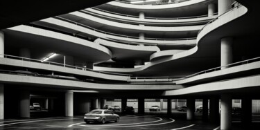 Digital Arts titled "Parking05" by Thapsus, Original Artwork, AI generated image