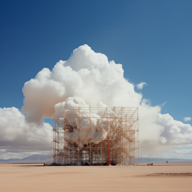 Цифровое искусство под названием "Cloud Maintenance 01" - Thapsus, Подлинное произведение искусства, Изображение, сгенериров…