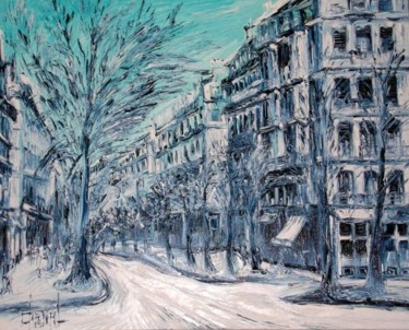 Peinture intitulée "AVENUE DE SAXE" par Thierry Chanal, Œuvre d'art originale, Autre