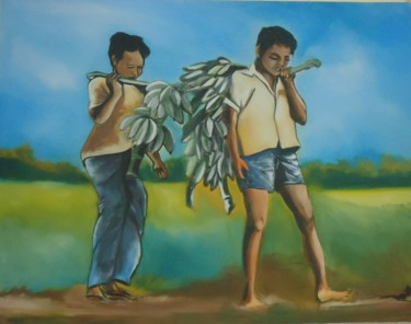 Painting titled "premium-quaity-pain…" by Thushara Kumarasinghe, Original Artwork, Acrylic