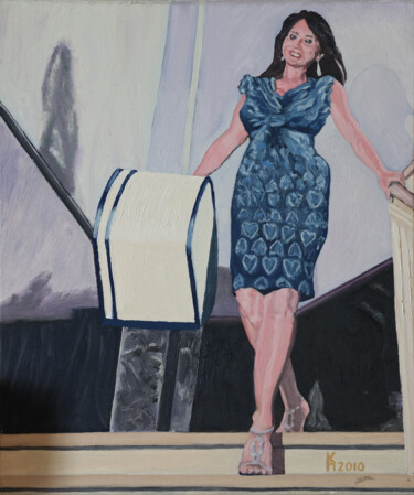 Peinture intitulée "Wendy Van Wanten De…" par The Hammer, Œuvre d'art originale, Huile