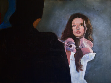 Peinture intitulée "Not About Zorro" par The Hammer, Œuvre d'art originale, Huile
