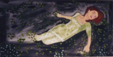 Disegno intitolato "Ophelia" da The Lilith Gallery Alexander Moffat'S, Opera d'arte originale