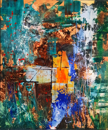 Peinture intitulée "Icuanha" par Thierry Buisson (Theb), Œuvre d'art originale, Acrylique