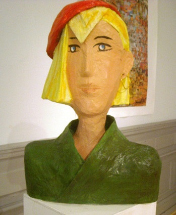 Sculpture intitulée "blonde" par Thérèse Brandeau, Œuvre d'art originale, Autre