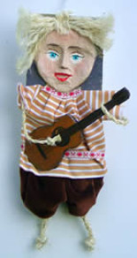 Sculpture titled "guitare" by Thérèse Brandeau, Original Artwork