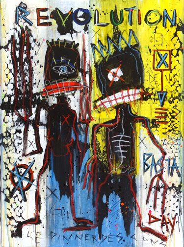 Pintura intitulada "The Big Fat Boy - R…" por The Big Fat Boy, Obras de arte originais, Acrílico