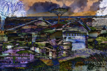 Design intitolato "Landscape" da Master_designer, Opera d'arte originale, Tavola arte
