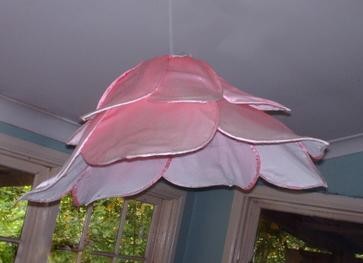 Design titled "lotus lampshade" by Gifts From The House Of Whimsy, Original Artwork
