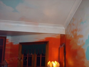 Design titled "sunset mural" by Gifts From The House Of Whimsy, Original Artwork