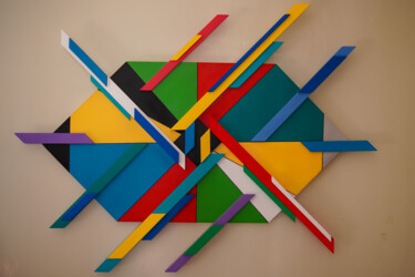 Design intitulée "colori" par Giacomo Amaru', Œuvre d'art originale, Art de la table