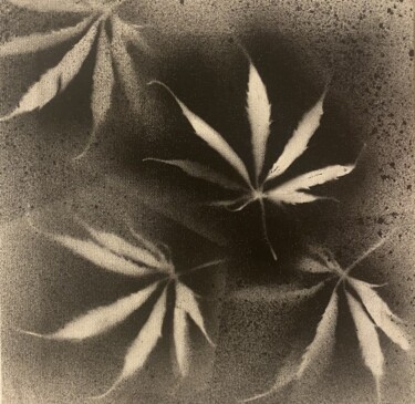 Pintura intitulada "Marijuanas" por Thenoktart, Obras de arte originais, Tinta spray