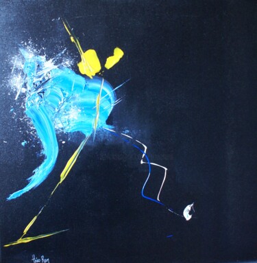 Peinture intitulée "Trez" par Théo Rem, Œuvre d'art originale, Acrylique
