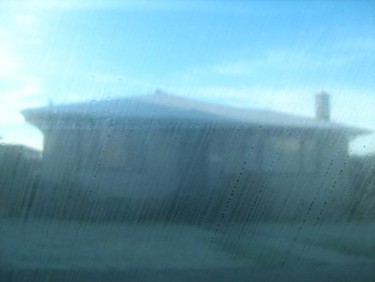 Photography titled "House in the Rain" by Theodore Fedoruk, Original Artwork