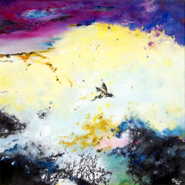 Картина под названием "The lost moments- L…" - Théophile Delaine, Подлинное произведение искусства, Масло
