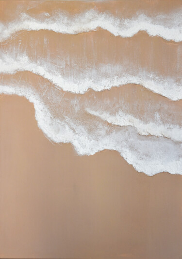 Peinture intitulée "Endless Waves" par Theresa Hornhofer, Œuvre d'art originale, Acrylique