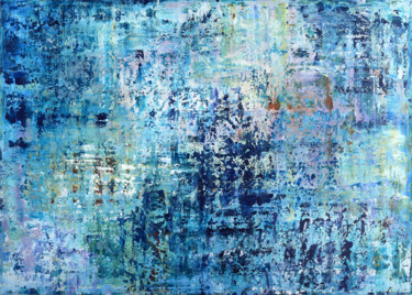 Pittura intitolato "blue dreams" da Theresa Maier, Opera d'arte originale, Acrilico