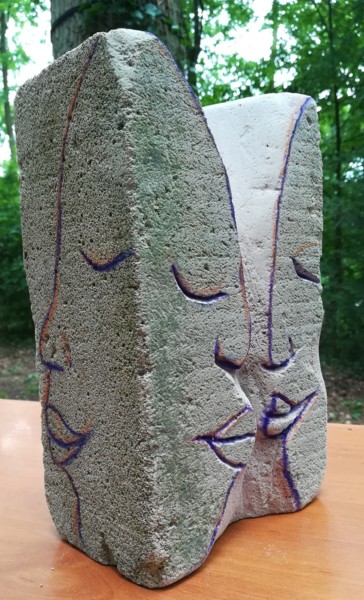 Sculpture titled "Haut relief" by Frederic Therisod, Original Artwork