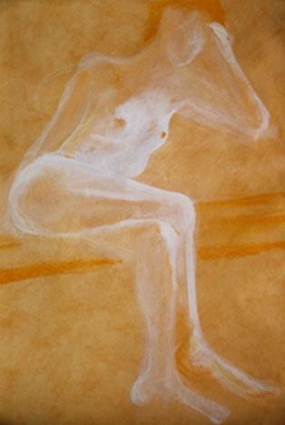 Картина под названием "sael" - Frederic Therisod, Подлинное произведение искусства