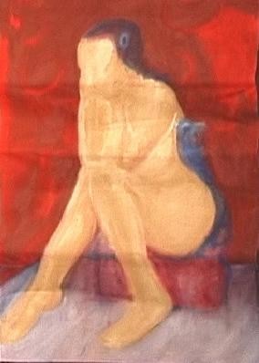 Painting titled "haitienne" by Frederic Therisod, Original Artwork