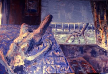 Malerei mit dem Titel "la maladie de la mo…" von Frederic Therisod, Original-Kunstwerk