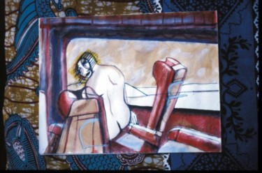 Painting titled "tgv" by Frederic Therisod, Original Artwork