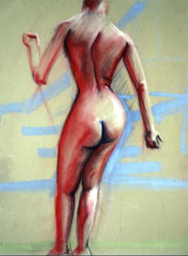 Peinture intitulée "rodin tribute 2" par Frederic Therisod, Œuvre d'art originale