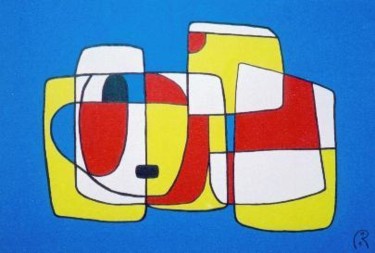 Wargasm Painting titled "Wargasm" by Jan Theuninck, Original Artwork, Oil