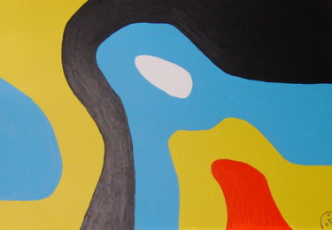Peinture intitulée "La Piovra" par Jan Theuninck, Œuvre d'art originale, Huile