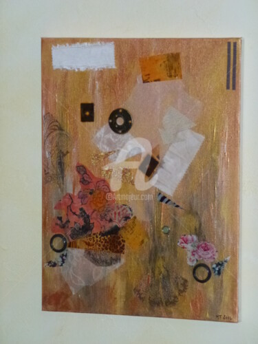 Painting titled "sans titre" by Hélène Thevenon, Original Artwork