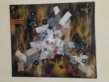 Painting titled "sans titre" by Hélène Thevenon, Original Artwork