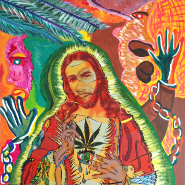 제목이 "Christ libre D2.jpg"인 미술작품 Thiaagocidade로, 원작, 잉크