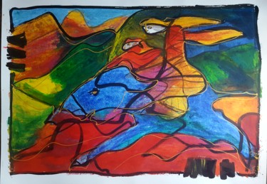 Pintura titulada "Purmamarca" por Thia Path, Obra de arte original, Oleo