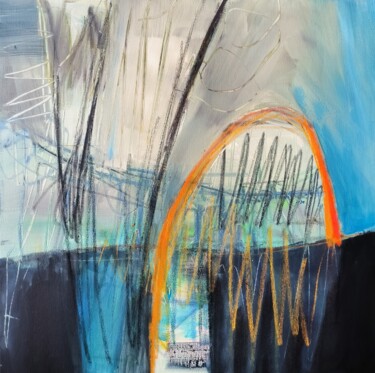 Malarstwo zatytułowany „Bridge 1” autorstwa Thia Path, Oryginalna praca, Akryl