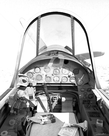 Digital Arts με τίτλο "Cockpit Corsair F4U" από Thibault Cernaix, Αυθεντικά έργα τέχνης, 3D Μοντελοποίηση