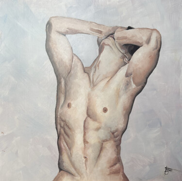 Pintura titulada "Buste" por Thibault Zuccari, Obra de arte original, Acrílico