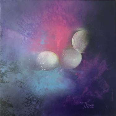 Painting titled "Attraction" by Thice, Original Artwork, Acrylic