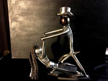 Sculpture titled "danseurs" by Thierry Dep (FER de L'ART), Original Artwork, Metals