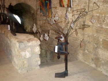 Sculpture intitulée "arbre de vie" par Gilles Thiercelin, Œuvre d'art originale