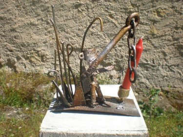 Sculpture intitulée "P4140049.JPG" par Gilles Thiercelin, Œuvre d'art originale, Métaux