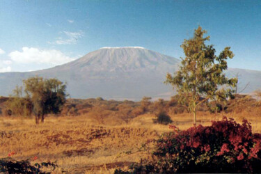 Fotografie mit dem Titel "Kilimanjaro" von Thierry Angot, Original-Kunstwerk