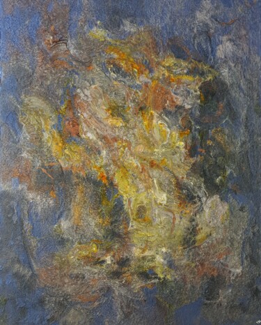 Pintura intitulada "Merveille cosmique" por Thierry Blanc (T3L), Obras de arte originais, Tinta de esmalte