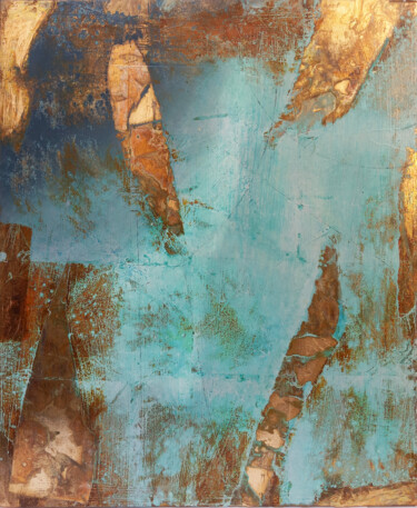 Картина под названием "coloritude" - Thierry Brusquet, Подлинное произведение искусства, Акрил Установлен на Деревянная рама…