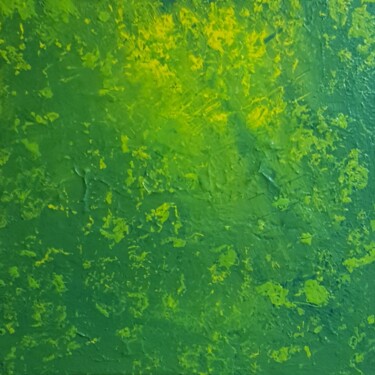 Peinture intitulée "Verdure" par Thierry Deluc, Œuvre d'art originale, Acrylique