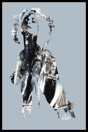 Digital Arts titled "Warhold abstrait" by Wub, Original Artwork, Digital Painting